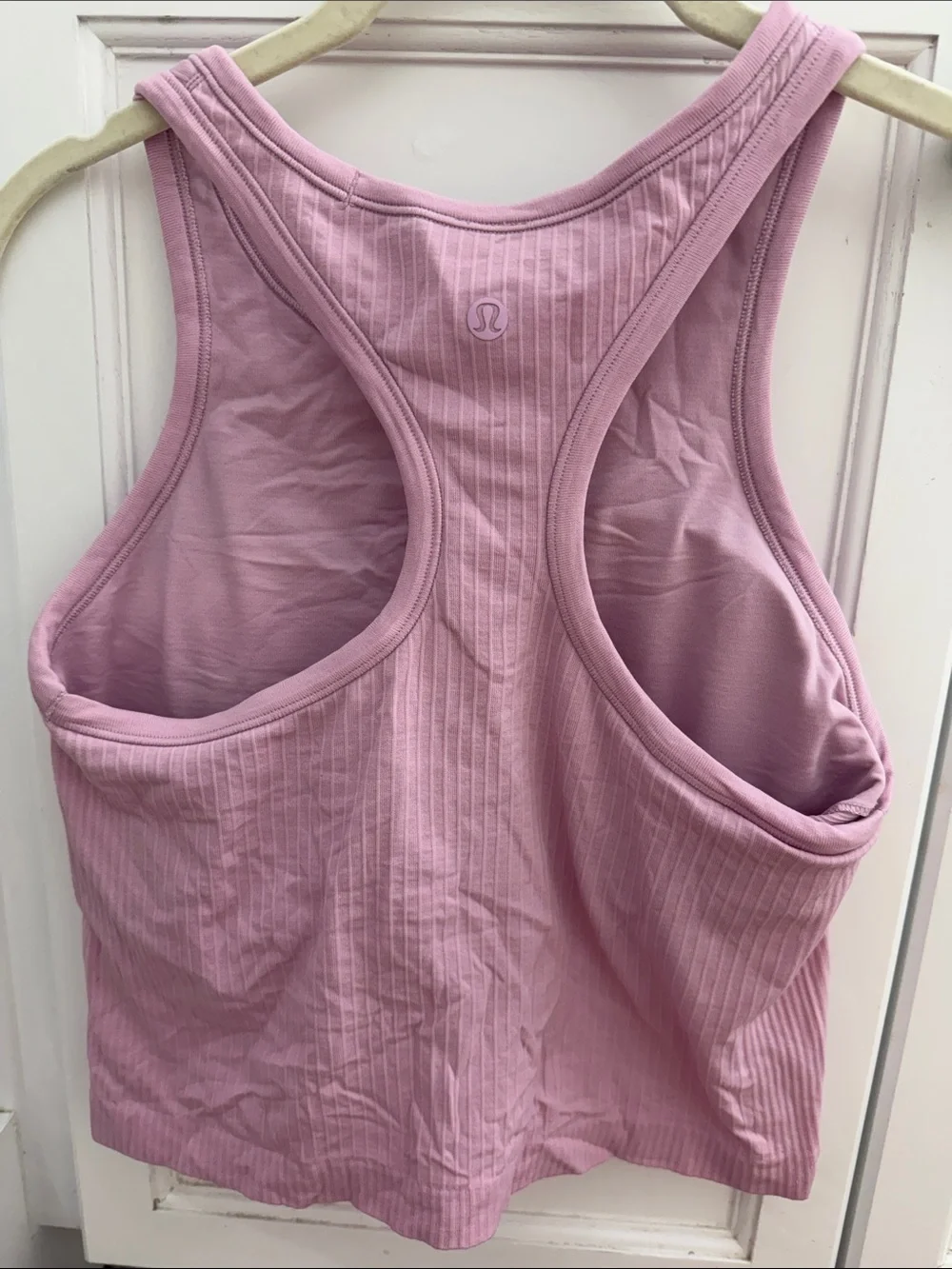Lululemon Ebb to Street Cropped Racerback Tank